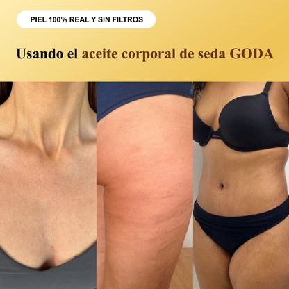Aceite corporal GODA I Piel luminosa y suave todo el día